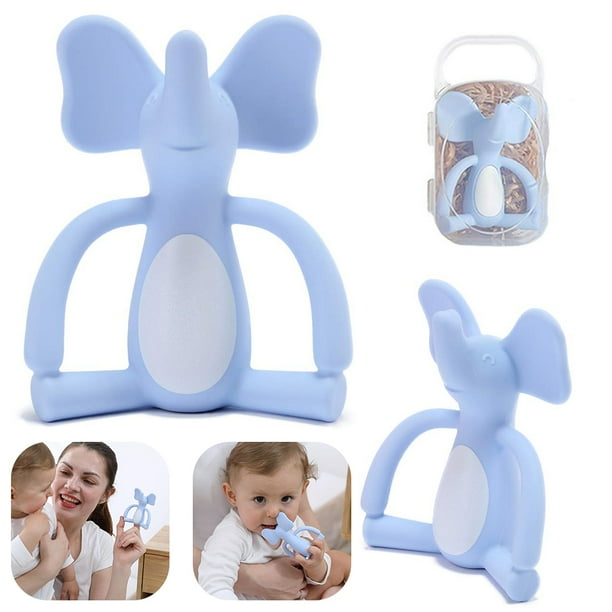 Baby Teether Cloud Teething Toys for Babies with Teething Clip Holder Food-Grade Silicone BPA-Free Infant Toy for 0-24 Months Baby Boys & Girl Blue Baby Teether Cloud Teething Toys for Babies with Teething Clip Holder Food-Grade Silicone BPA-Free Infant Toy for 0-24 Months Baby Boys & Girl Blue